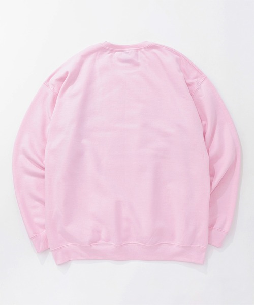 KAVU(カブー)の「KAVU/カブー Big Logo Sweat/ビッグロゴスウェット(スウェット・メンズ・ライトピンク/アッシュグレー/グレー・X-LARGE)」の10枚目の写真