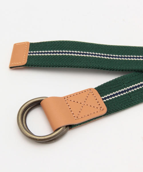 BEAMS BOY（ビームスボーイ）の「GEVAERT / W-RING BELT（ベルト・レディース・ベージュ/グリーン/ネイビー・ONE SIZE）」の11枚目の写真