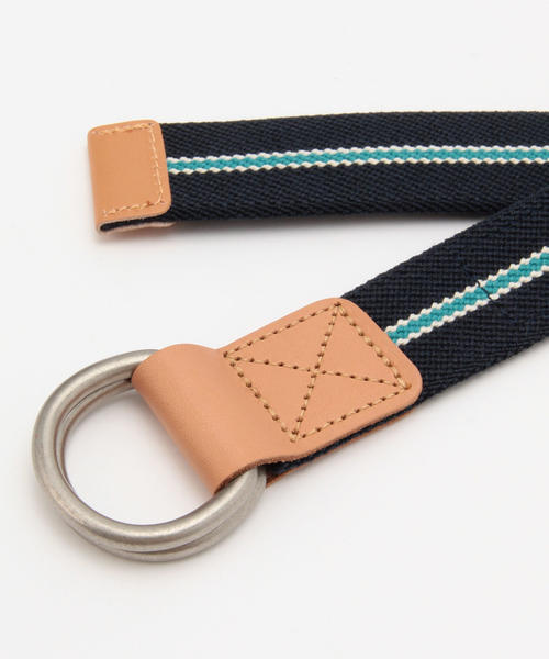 BEAMS BOY（ビームスボーイ）の「GEVAERT / W-RING BELT（ベルト・レディース・ベージュ/グリーン/ネイビー・ONE SIZE）」の14枚目の写真