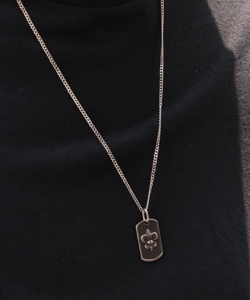 ROOPTOKYO(ループトウキョウ)の「メタルデザイン チェーンネックレス(ネックレス・メンズ・シルバー系3/シルバー系7/シルバー系6/シルバー系4/シルバー系2/シルバー系5/シルバー系1・FREE)」の2枚目の写真