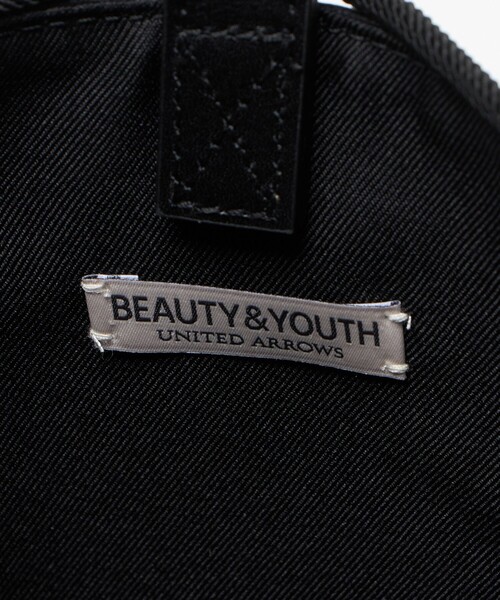 BEAUTY & YOUTH / 巾着バッグ スタンダード レザー パース