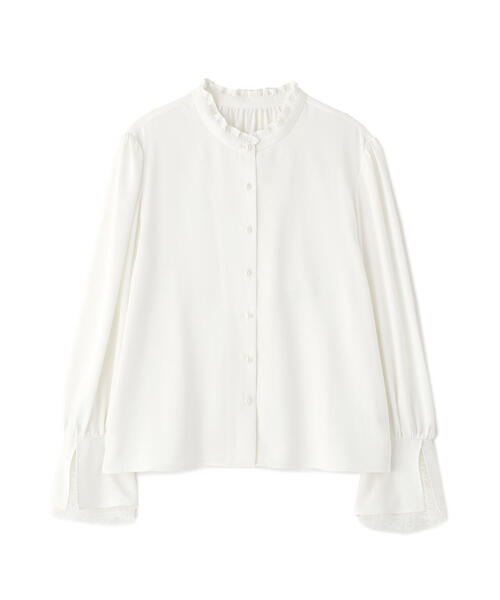 PROPORTION BODY DRESSING(プロポーションボディドレッシング)の「キャンディースリーブパールブラウス / 1215210903(シャツ/ブラウス・レディース・ホワイト/ピンク/ブラック・SMALL/MEDIUM)」の22枚目の写真