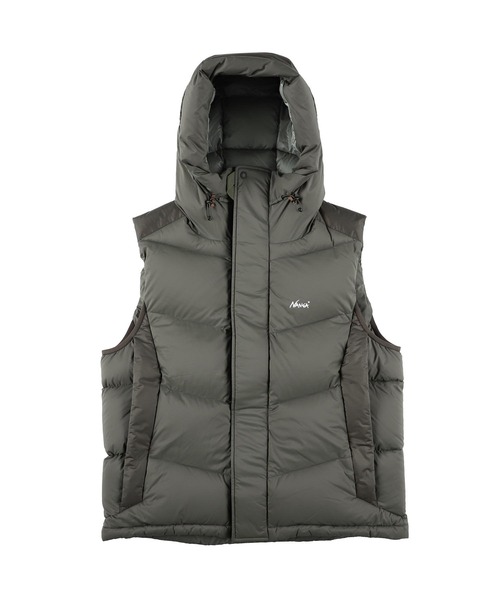 （BR）NANGA ダウンベスト Sサイズ オリーブグリーン BR様専用）NANGA ダウンベスト Sサイズ オリーブグリーン - メルカリ