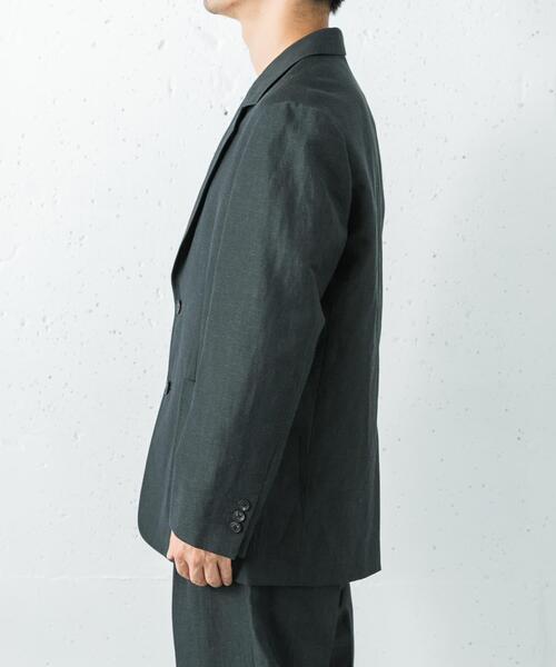 URBAN RESEARCH(アーバンリサーチ)の「new basic WOOL LINEN JACKET(その他アウター・メンズ・グリーン系その他/ブラウン・MEDIUM/LARGE/X-LARGE)」の6枚目の写真