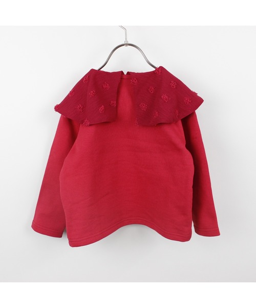 maarook（マルーク）の「裏毛カットドビーＢＩＧ衿カーディガン（カーディガン/ボレロ・キッズ・ブルー/レッド・130cm/120cm/110cm/90cm/100cm）」の14枚目の写真