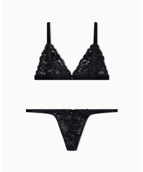 セール】【エンポリオ アルマーニ】トライアングルブラ＆Tバック