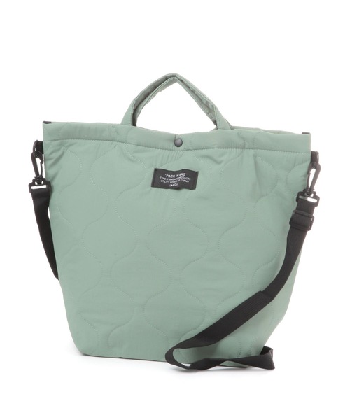 LAKOLE(ラコレ)の「キルト2WAYショルダートートバッグ / 580610(トートバッグ・レディース・グリーン/ブラック/その他1・FREE)」の5枚目の写真