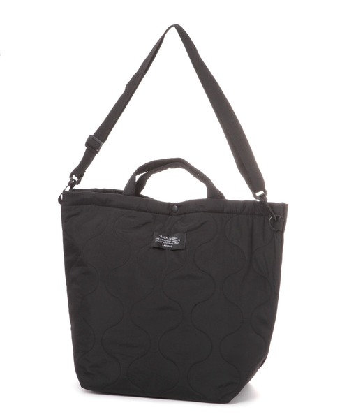 LAKOLE(ラコレ)の「キルト2WAYショルダートートバッグ / 580610(トートバッグ・レディース・グリーン/ブラック/その他1・FREE)」の6枚目の写真