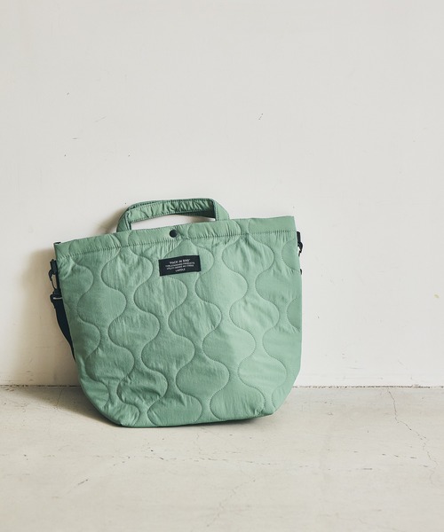 LAKOLE(ラコレ)の「キルト2WAYショルダートートバッグ / 580610(トートバッグ・レディース・グリーン/ブラック/その他1・FREE)」の18枚目の写真