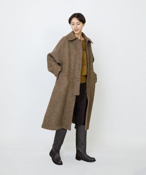 LOISIR(ロワズィール)の「インターシャニットプルオーバー(ニット/セーター・レディース・マスタード/ネイビー・FREE)」の11枚目の写真