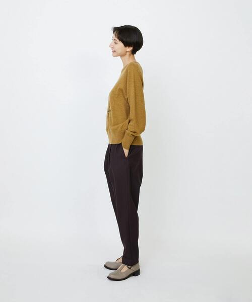 LOISIR(ロワズィール)の「インターシャニットプルオーバー(ニット/セーター・レディース・マスタード/ネイビー・FREE)」の14枚目の写真