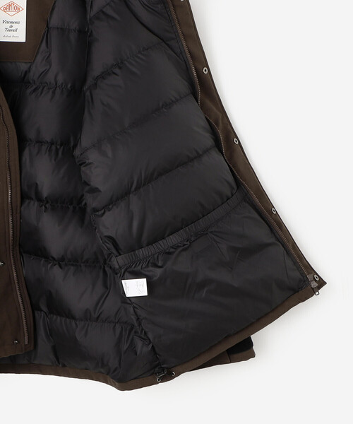 DANTON（ダントン）の「DANTON | アーミー ダウンジャケット MEN（ダウンジャケット/コート・メンズ・ブラック/ダークブラウン・M/S/L）」の19枚目の写真