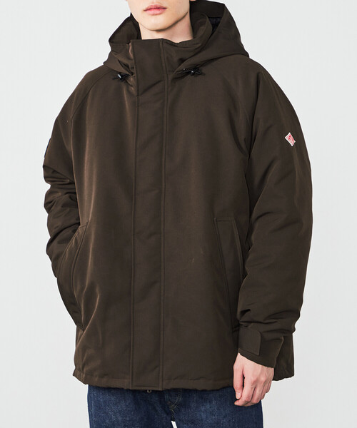 DANTON（ダントン）の「DANTON | アーミー ダウンジャケット MEN（ダウンジャケット/コート・メンズ・ブラック/ダークブラウン・M/S/L）」の3枚目の写真