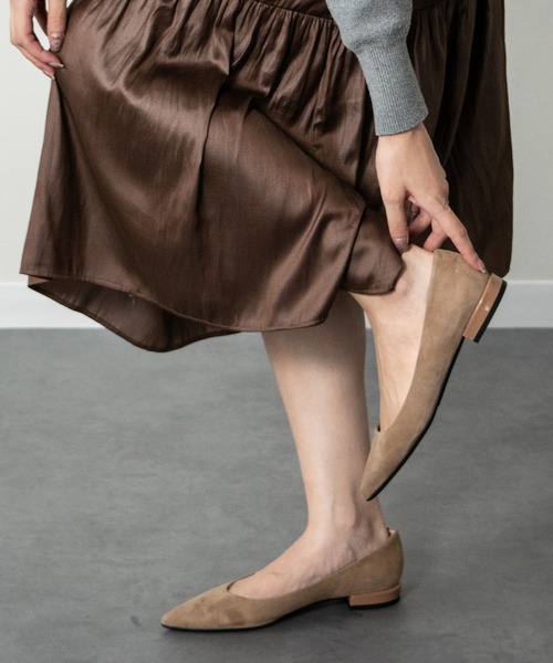 FABIO RUSCONI(ファビオルスコーニ)の「【FABIO RUSCONI】ポインテッドトウカラーヒールパンプス(F51540)(パンプス・レディース・ベージュ系その他/グレー系その他/ブラック・38/37/36/39/35)」の3枚目の写真