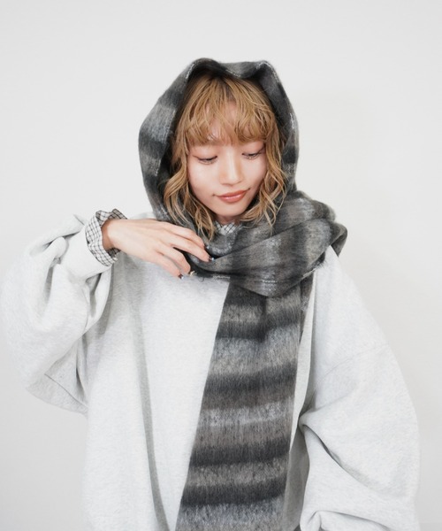 セール】ボリュームフリンジマフラー（マフラー）｜gossara（ゴサラ