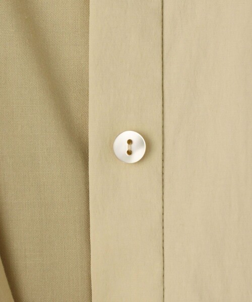 allureville（アルアバイル）の「ドロストシャツワンピース（シャツワンピース・レディース・ネイビー/ベージュ/オレンジ・2/1）」の14枚目の写真