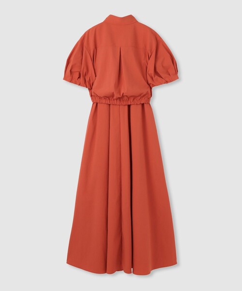 allureville（アルアバイル）の「ドロストシャツワンピース（シャツワンピース・レディース・ネイビー/ベージュ/オレンジ・2/1）」の10枚目の写真