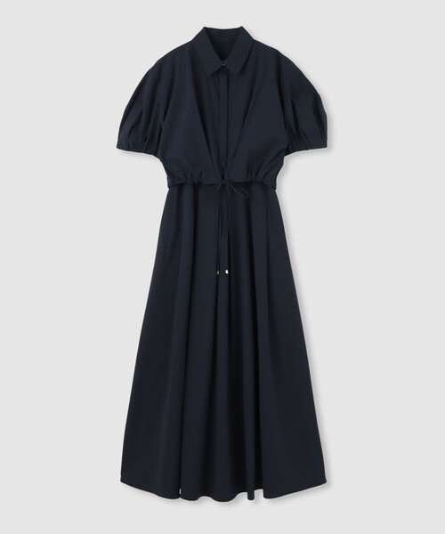 allureville（アルアバイル）の「ドロストシャツワンピース（シャツワンピース・レディース・ネイビー/ベージュ/オレンジ・2/1）」の7枚目の写真