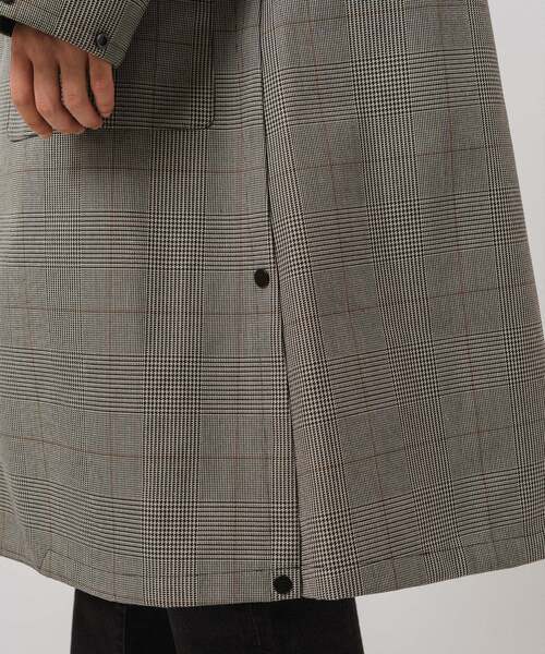 EDIFICE（エディフィス）の「"CONFFECT EDIFICE" ボンディング ステンカラーコート（ステンカラーコート・メンズ・ブラック/チャコールグレー・LARGE/MEDIUM/SMALL）」の17枚目の写真