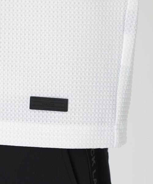 BLACK LABEL CRESTBRIDGE（ブラックレーベル・クレストブリッジ）の「【BLACK lab.】ラーベントリコットカットソー（Tシャツ/カットソー・メンズ・オフホワイト/グレー系その他/ブラック・L/M/XL）」の7枚目の写真