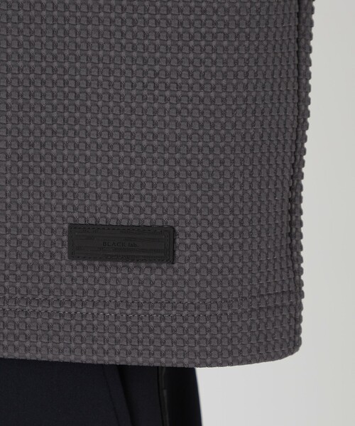 BLACK LABEL CRESTBRIDGE（ブラックレーベル・クレストブリッジ）の「【BLACK lab.】ラーベントリコットカットソー（Tシャツ/カットソー・メンズ・オフホワイト/グレー系その他/ブラック・L/M/XL）」の12枚目の写真