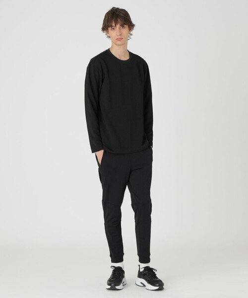 BLACK LABEL CRESTBRIDGE（ブラックレーベル・クレストブリッジ）の「【BLACK lab.】ラーベントリコットカットソー（Tシャツ/カットソー・メンズ・オフホワイト/グレー系その他/ブラック・L/M/XL）」の14枚目の写真