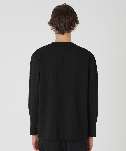 BLACK LABEL CRESTBRIDGE（ブラックレーベル・クレストブリッジ）の「【BLACK lab.】ラーベントリコットカットソー（Tシャツ/カットソー・メンズ・オフホワイト/グレー系その他/ブラック・L/M/XL）」の16枚目の写真