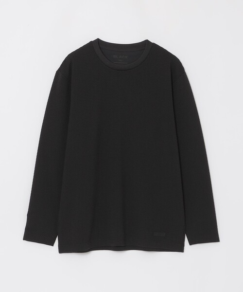 BLACK LABEL CRESTBRIDGE（ブラックレーベル・クレストブリッジ）の「【BLACK lab.】ラーベントリコットカットソー（Tシャツ/カットソー・メンズ・オフホワイト/グレー系その他/ブラック・L/M/XL）」の18枚目の写真