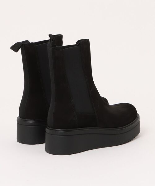 VAGABOND（ヴァガボンド）の「【VAGABOND】厚底サイドゴアショートブーツ(E53010)（ブーツ・レディース・ブラック・36/37/38/39/35）」の3枚目の写真