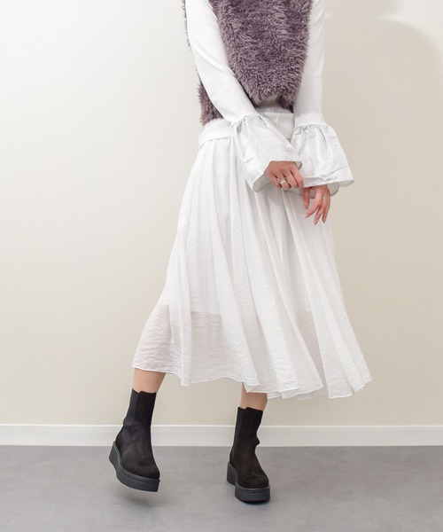 VAGABOND（ヴァガボンド）の「【VAGABOND】厚底サイドゴアショートブーツ(E53010)（ブーツ・レディース・ブラック・36/37/38/39/35）」の6枚目の写真