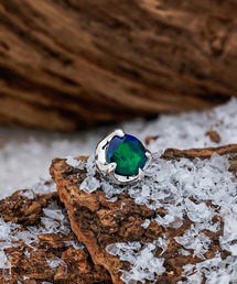 BEYOND COOL（ビヨンクール）の「「BloodyMary/ブラッディマリー」ナットピアス -木の実-　天然石　一粒ピアス（ピアス（片耳用））」