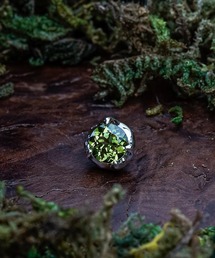 BEYOND COOL（ビヨンクール）の「「BloodyMary/ブラッディマリー」ナットピアス -木の実-　天然石　一粒ピアス（ピアス（片耳用））」