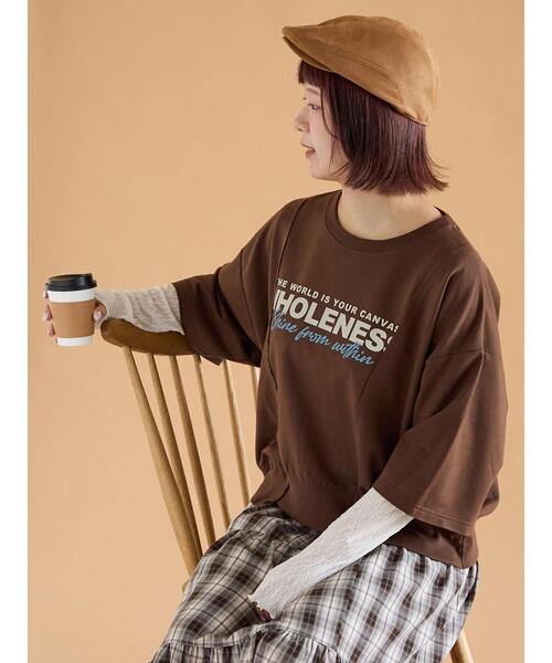 ehka sopo（エヘカソポ）の「エコスウェードハンチング（ハット・レディース・キャメル/ベージュ/モカ・F）」の8枚目の写真