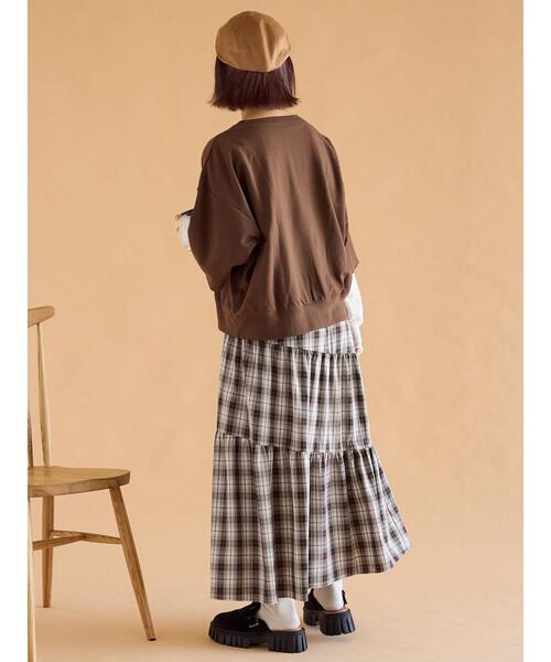 ehka sopo（エヘカソポ）の「エコスウェードハンチング（ハット・レディース・キャメル/ベージュ/モカ・F）」の11枚目の写真