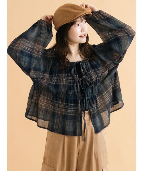 ehka sopo（エヘカソポ）の「エコスウェードハンチング（ハット・レディース・キャメル/ベージュ/モカ・F）」の12枚目の写真