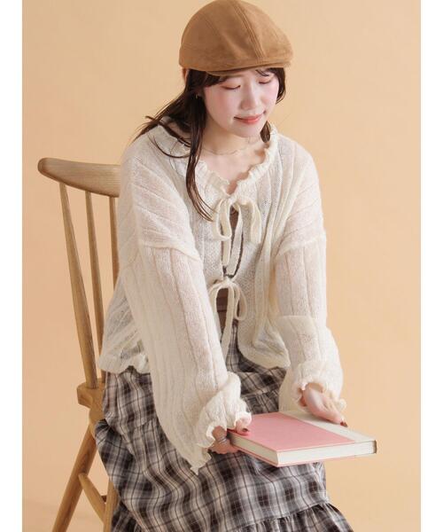 ehka sopo（エヘカソポ）の「エコスウェードハンチング（ハット・レディース・キャメル/ベージュ/モカ・F）」の19枚目の写真