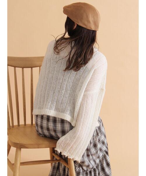 ehka sopo（エヘカソポ）の「エコスウェードハンチング（ハット・レディース・キャメル/ベージュ/モカ・F）」の20枚目の写真