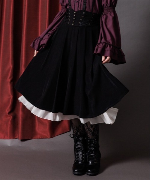 axes femme kawaii リブラリーアビスチェ風OP ジャンスカ