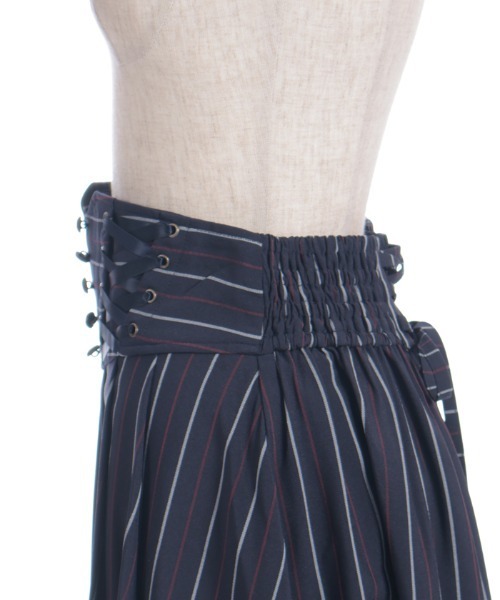 セール】レースアップハイウエストスカート（スカート）｜axes femme