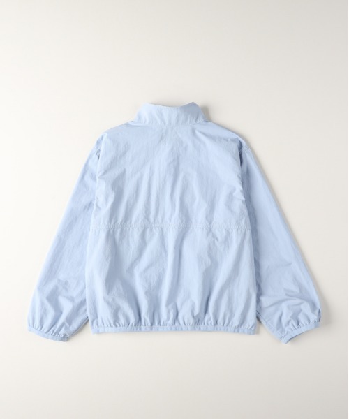 CAMP7（キャンプセブン）の「【CAMP7】キッズ ナイロンブルゾン (軽量 / アウトドア / ジャケット)（ブルゾン・キッズ・ブラック/サックスブルー・130/140/150/160）」の3枚目の写真