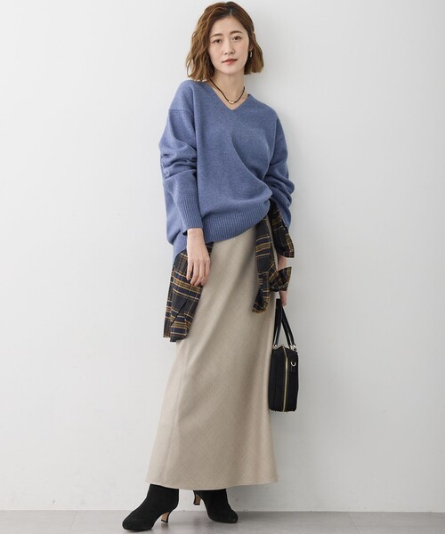 23区(ニジュウサンク)の「【WEB&一部店舗限定】スエード ボストン バッグ(ボストンバッグ・レディース・ブラック系/カーキ系/黄土色系・F)」の14枚目の写真