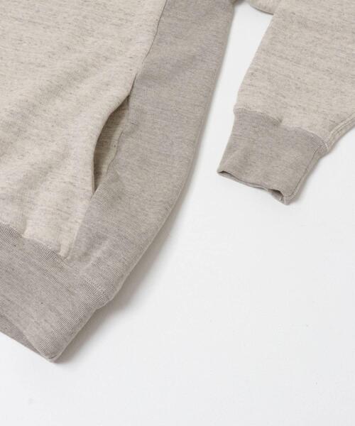 URBAN RESEARCH（アーバンリサーチ）の「UNDYED SWEAT H/Z PARKA（パーカー・メンズ・ライトグレー・3/4）」の7枚目の写真