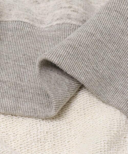 URBAN RESEARCH（アーバンリサーチ）の「UNDYED SWEAT H/Z PARKA（パーカー・メンズ・ライトグレー・3/4）」の9枚目の写真