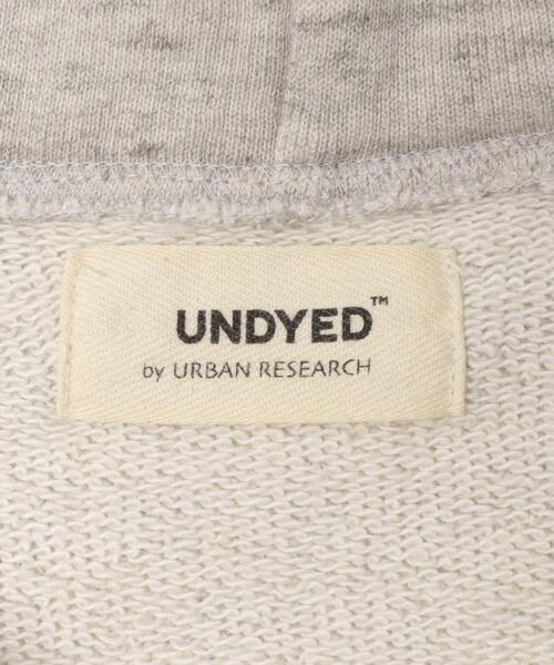 URBAN RESEARCH（アーバンリサーチ）の「UNDYED SWEAT H/Z PARKA（パーカー・メンズ・ライトグレー・3/4）」の10枚目の写真
