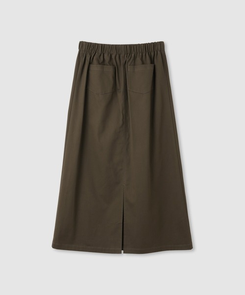 Mac-House（マックハウス）の「Idnes ライトワークAラインロングスカート（スカート・レディース・ベージュ/ブラウン/グレー・M）」の14枚目の写真