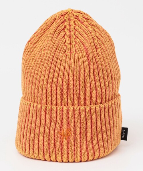 SHIPS（シップス）の「【WEB限定】SHIPS: ブリーチ オーバーフィット エンブロイダリー ワッチキャップ ニット帽（ニットキャップ/ビーニー・メンズ・ブラック/オレンジ/ネイビー・ONE SIZE）」の11枚目の写真