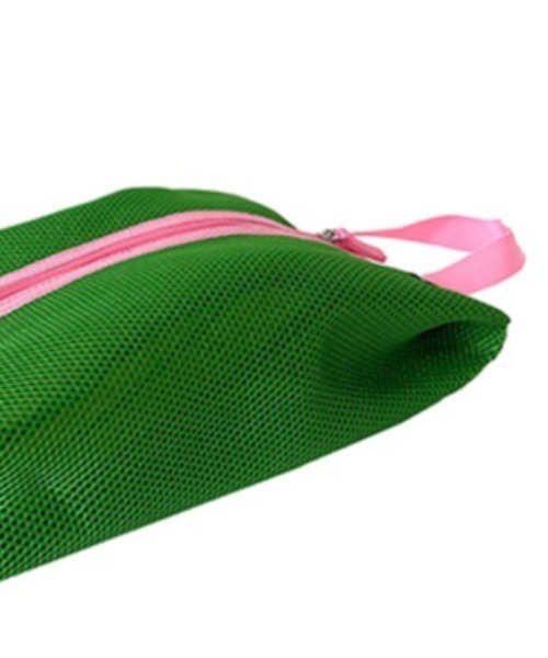 Hanna Hula（ハンナフラ）の「Hanna Hula ハンナフラ TNS-MSC メッシュシューズケース（シューズ小物/雑貨・レディース・ブラック/グレー/ネイビー/ピンク・FREE）」の5枚目の写真