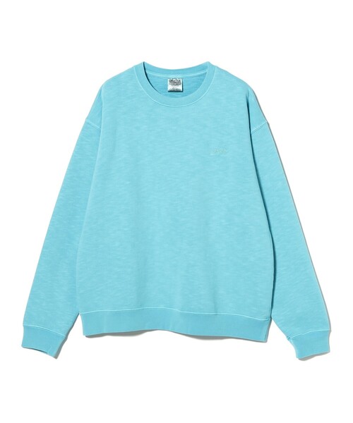 BEAMS T（ビームスティー）の「ONEITA / Slub Pigment Dye Crewneck Sweat（スウェット・メンズ・ブラック系その他4/ロイヤルブルー/グリーン系その他2・XL/S/L/M）」の3枚目の写真