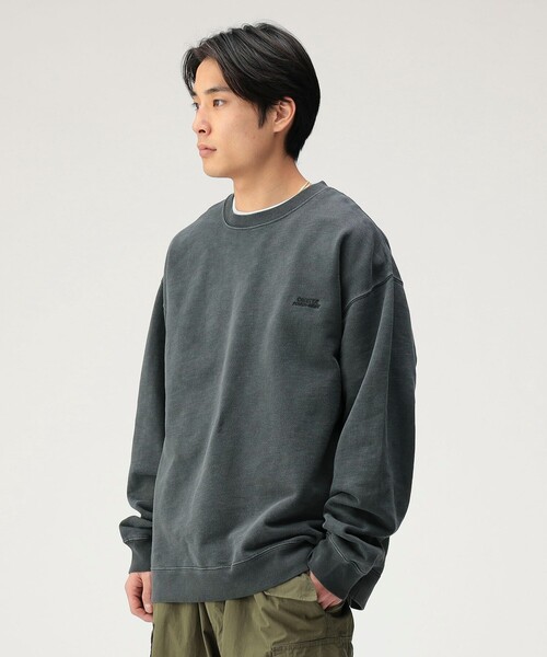 BEAMS T（ビームスティー）の「ONEITA / Slub Pigment Dye Crewneck Sweat（スウェット・メンズ・ブラック系その他4/ロイヤルブルー/グリーン系その他2・XL/S/L/M）」の9枚目の写真