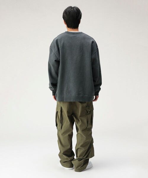 BEAMS T（ビームスティー）の「ONEITA / Slub Pigment Dye Crewneck Sweat（スウェット・メンズ・ブラック系その他4/ロイヤルブルー/グリーン系その他2・XL/S/L/M）」の11枚目の写真